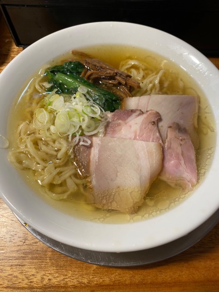 「中華そば塩」@湯の台食堂の写真