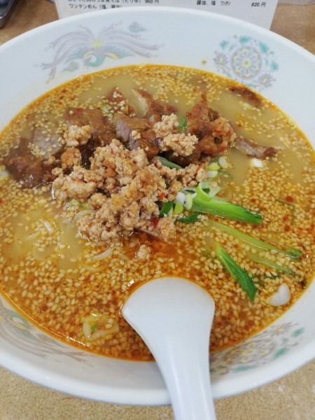 「坦々パイコー麺」@山福らーめんの写真