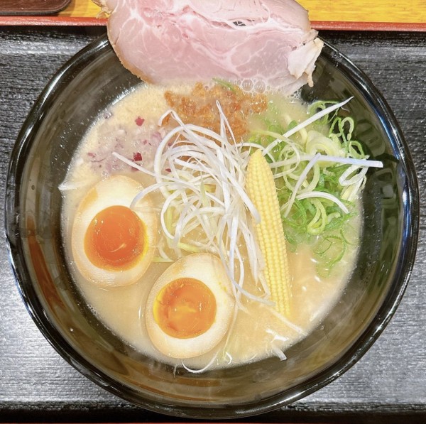 「味玉鶏白湯ラーメン」@麺屋 ニシムクサムライの写真