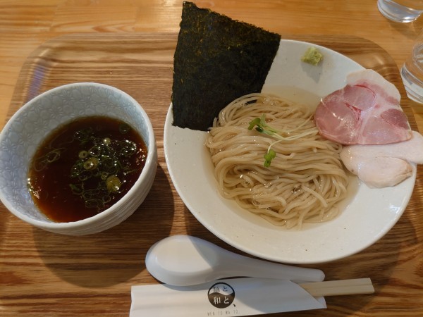 「昆布水つけ麺」@麺と和との写真