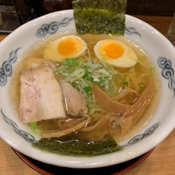 「支那そば850円」@支那そば 一本の写真