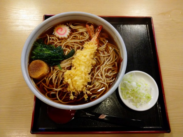 「天ぷらそば（850円）」@きそば 美かわ家の写真