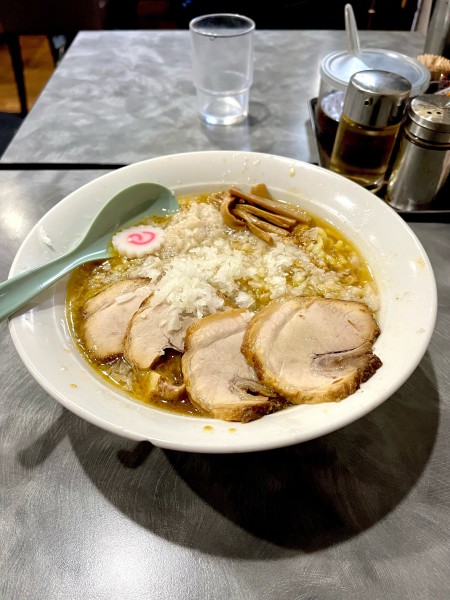 「背脂チャーシュー麺【TP】大盛」@中華 味一の写真