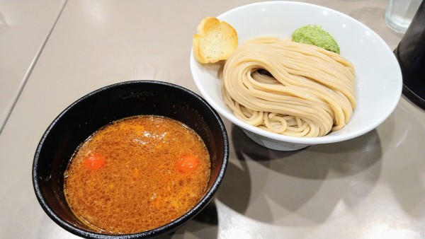 「海老トマトつけ麺」@つけ麺 五ノ神製作所の写真