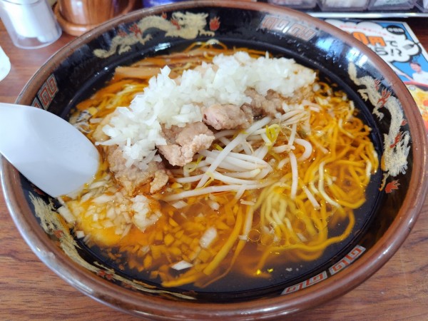 「【限定】肉揚げ醤油ラーメン　※クーポンで５００円」@龍門穂高の写真