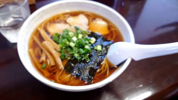 「温」@支那そば処 麦の写真