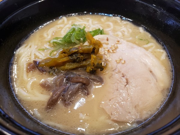 「とんこつラーメン　一双」@かっぱ寿司 市原店の写真