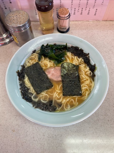 「岩のりラーメン(800円)」@ラーメンショップ つきみ野店の写真