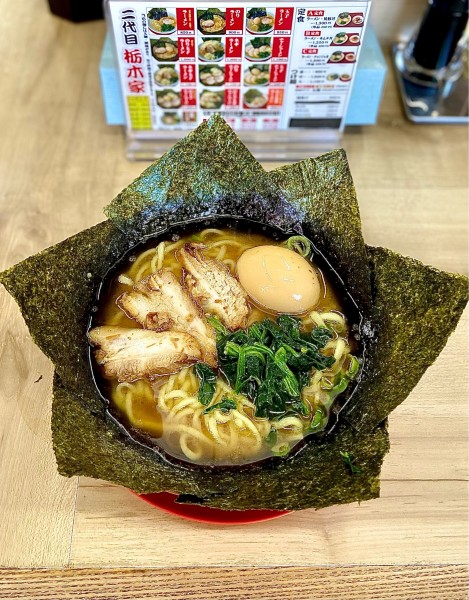 「のり玉子ラーメン」@二代目 栃木家の写真