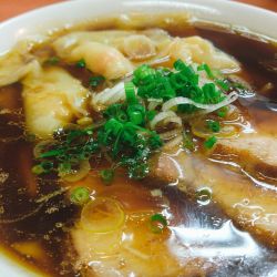 海老ワンタンメン濃口(1,050円)