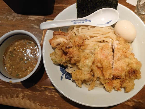 「濃厚二天つけ麺　二倍盛り」@麺屋武蔵 二天 池袋店の写真