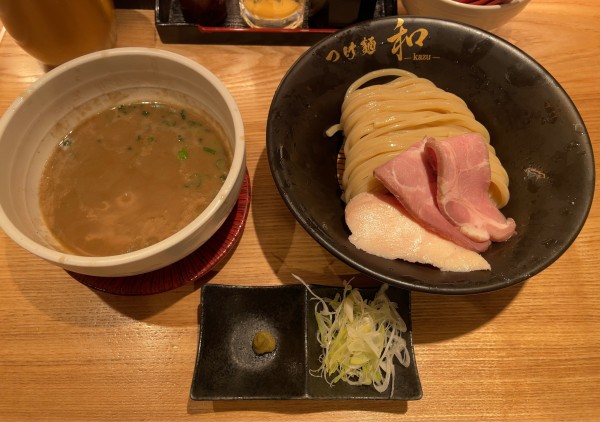 「【限定】濃厚塩つけ麺(並)」@つけ麺 和の写真