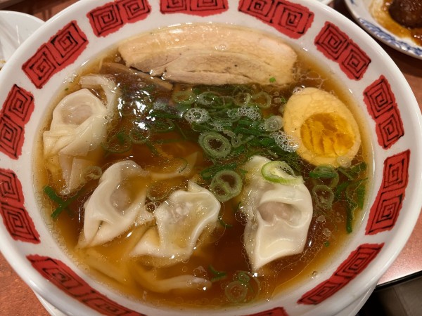 「豚雲呑麺879円」@バーミヤン 今宿店の写真