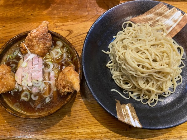 「ミックスつけめん 並 900円」@新高揚の写真