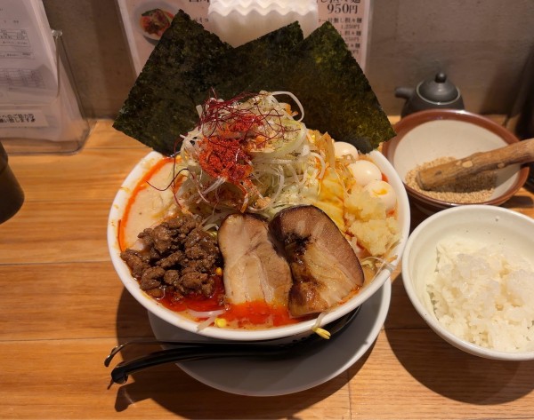「○郎系担々麺〜こってりなわけで,〜」@四川担々麺 どういうわけで、の写真