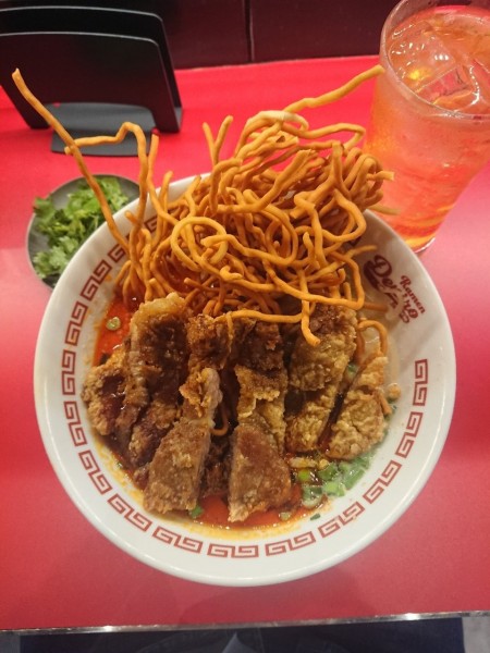 「ジャスミンハイ＋PA-KOH・D・担々麺 中辛＋パクチー」@Ramen Deniroの写真