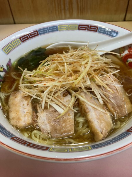 「ネギチャーシュー　中」@ラーメンショップ101番の写真