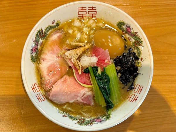 「★＜特別営業＞秋刀魚白湯らーめん🍜¥1,200」@麺処 ほん田 東十条店の写真