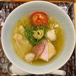 特製塩そば（手揉み麺）¥1,600