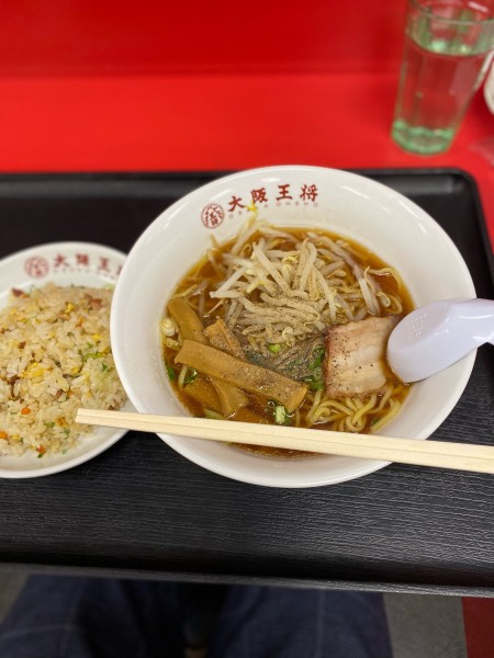 「焼飯セット」@大阪王将 福山駅店の写真