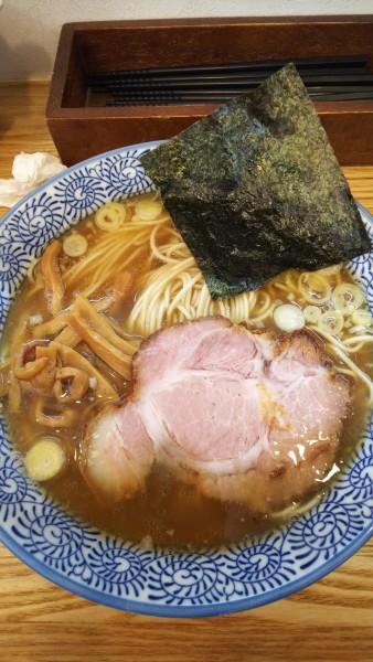 「中華そば大盛」@中華そば専門 とんちぼの写真