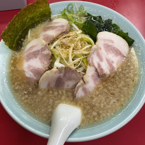 「ネギチャーシュー麺 1100円」@ラーメンショップ太郎 坂戸店の写真