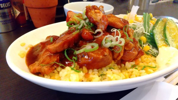 「#ポークベーキライス #大盛 #980円 #200円」@食堂 サビーズの写真