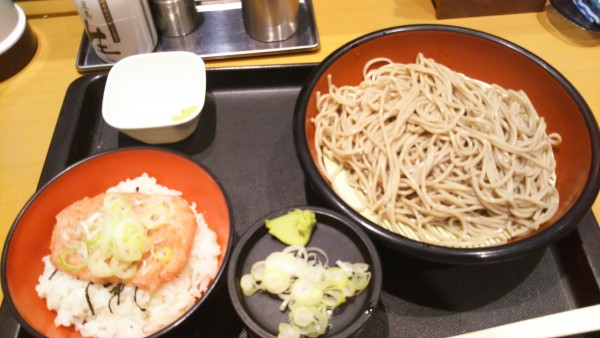 「【期間限定】ミニネギトロ丼セット」@名代 富士そば 水道橋店の写真
