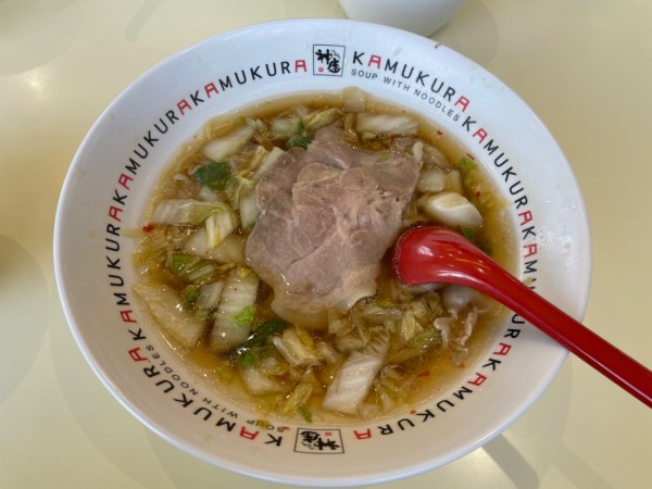 「餃子セット　￥１０９０」@どうとんぼり神座 香芝SA店の写真