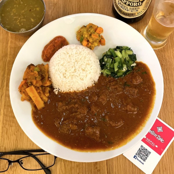 「ダルバート マトン」@え 町田なのに ネパール餃子酒場 そるてぃの写真