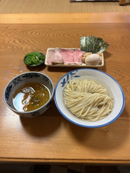 「特製昆布水つけ麺　塩」@麺屋お浦の写真