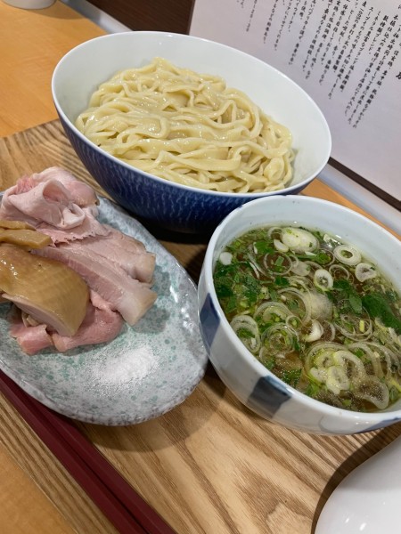 「特製塩つけめん(塩)+大盛」@らーめん亭 ひなり竜王の写真