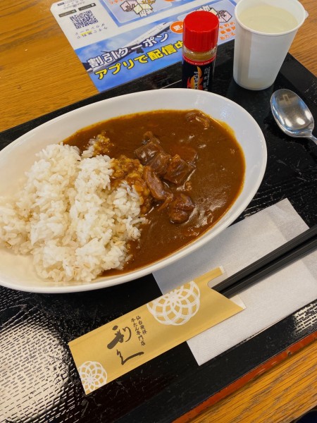 「牛タンカレー　1100円」@利久 成田空港第3ターミナル店の写真
