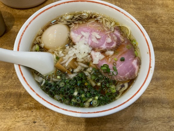 「煮干し軍鶏そば」@麺尊 RAGEの写真