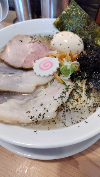 「ボンゴレビアンコ（大盛）」@クラム&チキンヌードル クラチキの写真