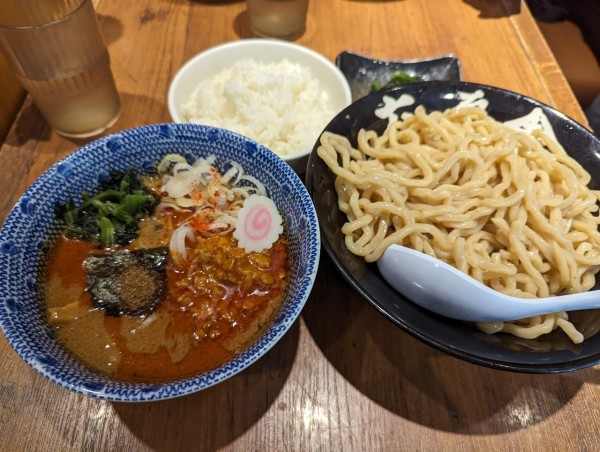 「坦々つけ麺」@六厘舎 大崎店の写真