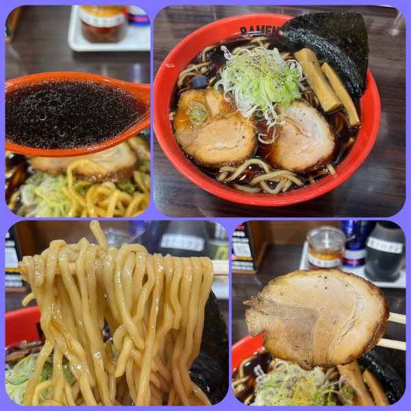 「富山ブラックらーめん￥850」@麺家いろは 海老名ビナウォーク店の写真