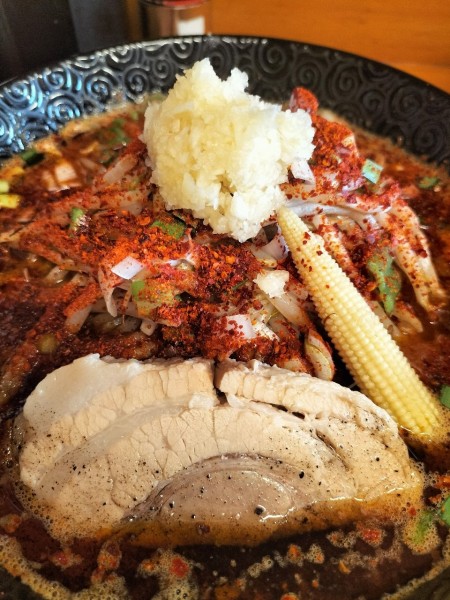 「蠍ラーメン　920円税込み」@Japanese soba Noodles 蠍の写真