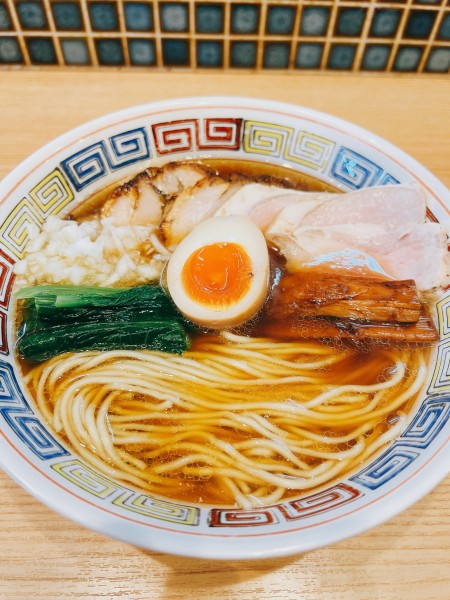 「焼豚中華そば」@ほっこり中華そば もつけの写真