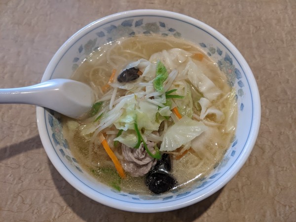 「タンメン：680円」@中華料理 山水の写真