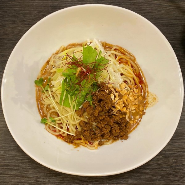 「汁なし担担麺 ¥840」@香気 四川麺条 祖師ヶ谷大蔵店の写真