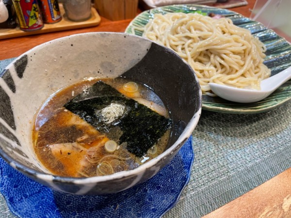 「醤油つけ麺」@らーめん 梶原の写真