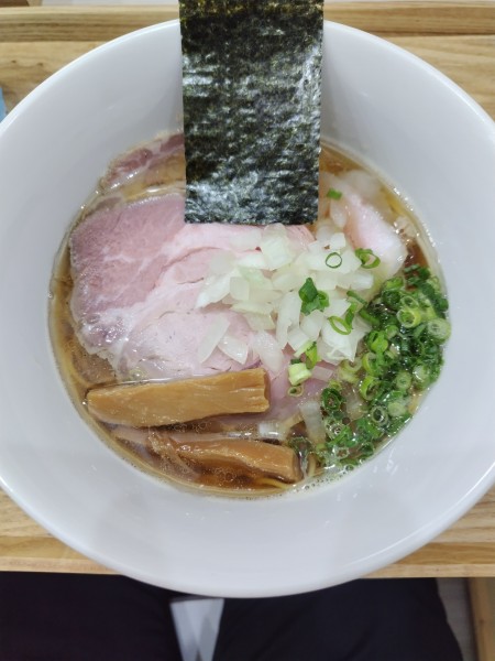 「煮干しらぁ麺（黒）」@Ramen  Suzurunの写真