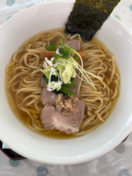 「【限定】松茸香る帆立と花鰹らぁめん」@麺処 青野 ちちぶ道の駅店の写真