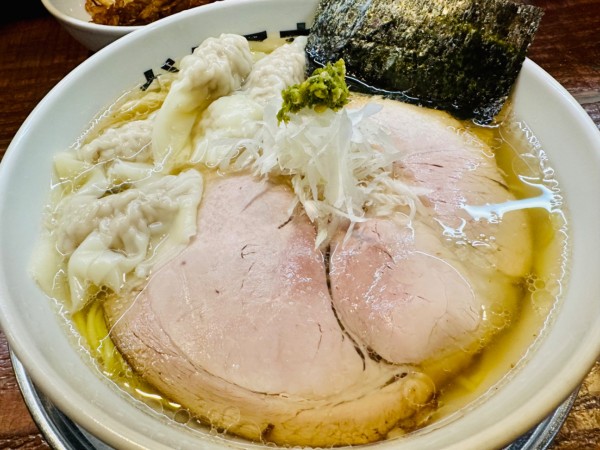 「【限定②】雲呑麺【1200円】」@元祖一条流がんこラーメン たま館分店の写真