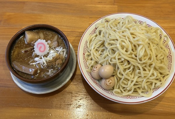 「つけめん特大&うずら」@泪橋 溝の口店の写真