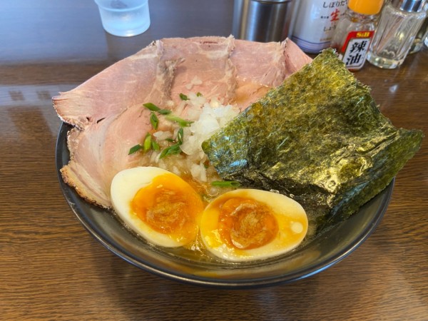 「特製ニンニクラーメン(1150円)」@麺屋SOの写真