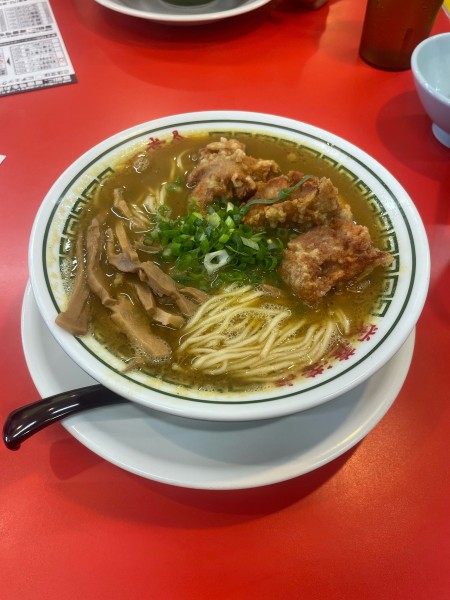 「中華カレー麺」@ドライブイン一幸舎 空港店の写真