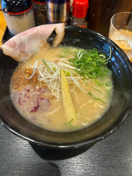 「鶏白湯ラーメン900円」@麺屋 ニシムクサムライの写真