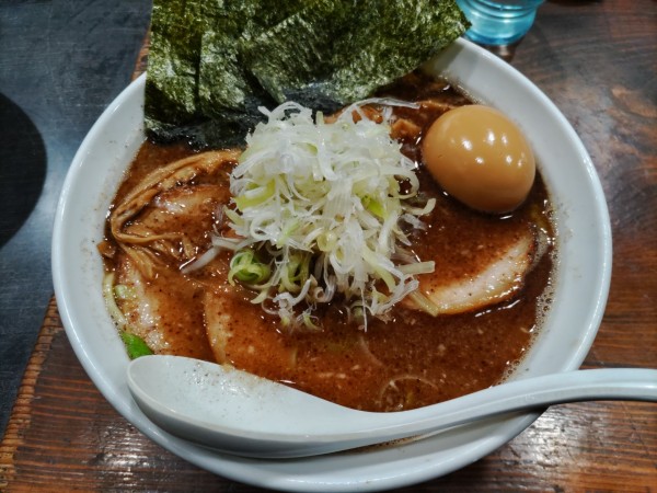 「特製中華ソバ·白髪ネギ·ごはん」@中華ソバ 櫻坂の写真